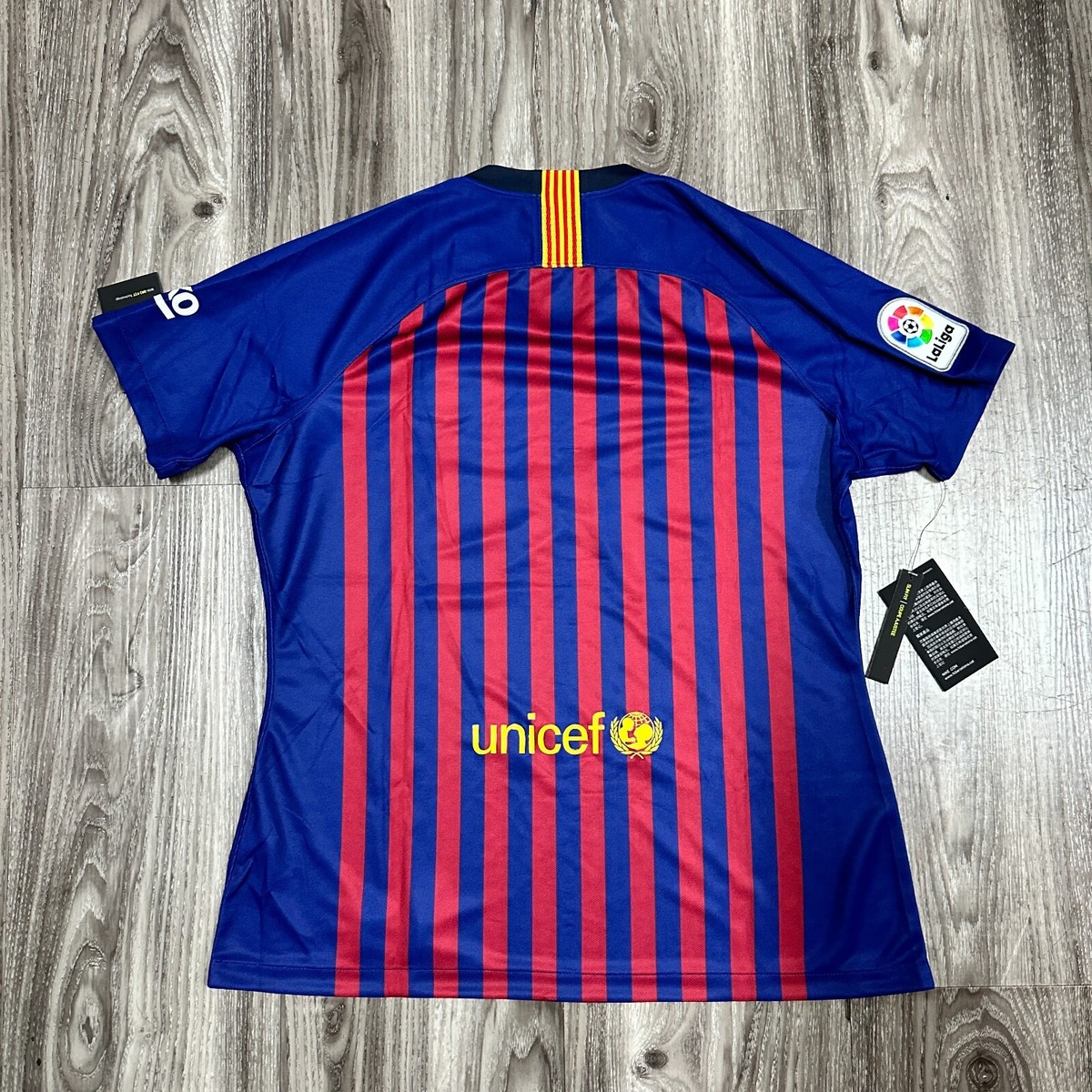 NIKE WOMEN'S FC BARCELONA 18/19 HOME JERSEY SIZE XLARGE ONLY | eBay
