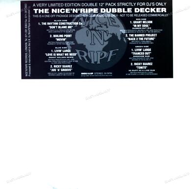 Various - The Nice'N'Ripe Dubble Decker 2Maxi (VG/VG) .