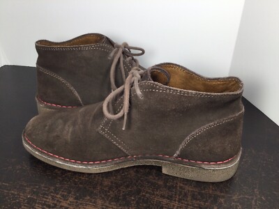 J. Murphy Johnston & Murphy Chocolate Brown Suede Chukka  display picture 2