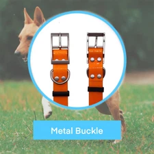 Waterproof D-buckle Nylon Dog Collar Strap for Garmin DC50 T5 TT10 TT15 T20 TT25