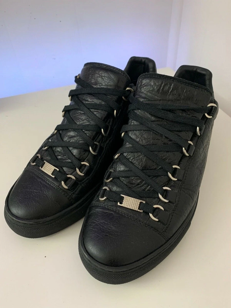 All black balenciaga arena sneakers hotsell