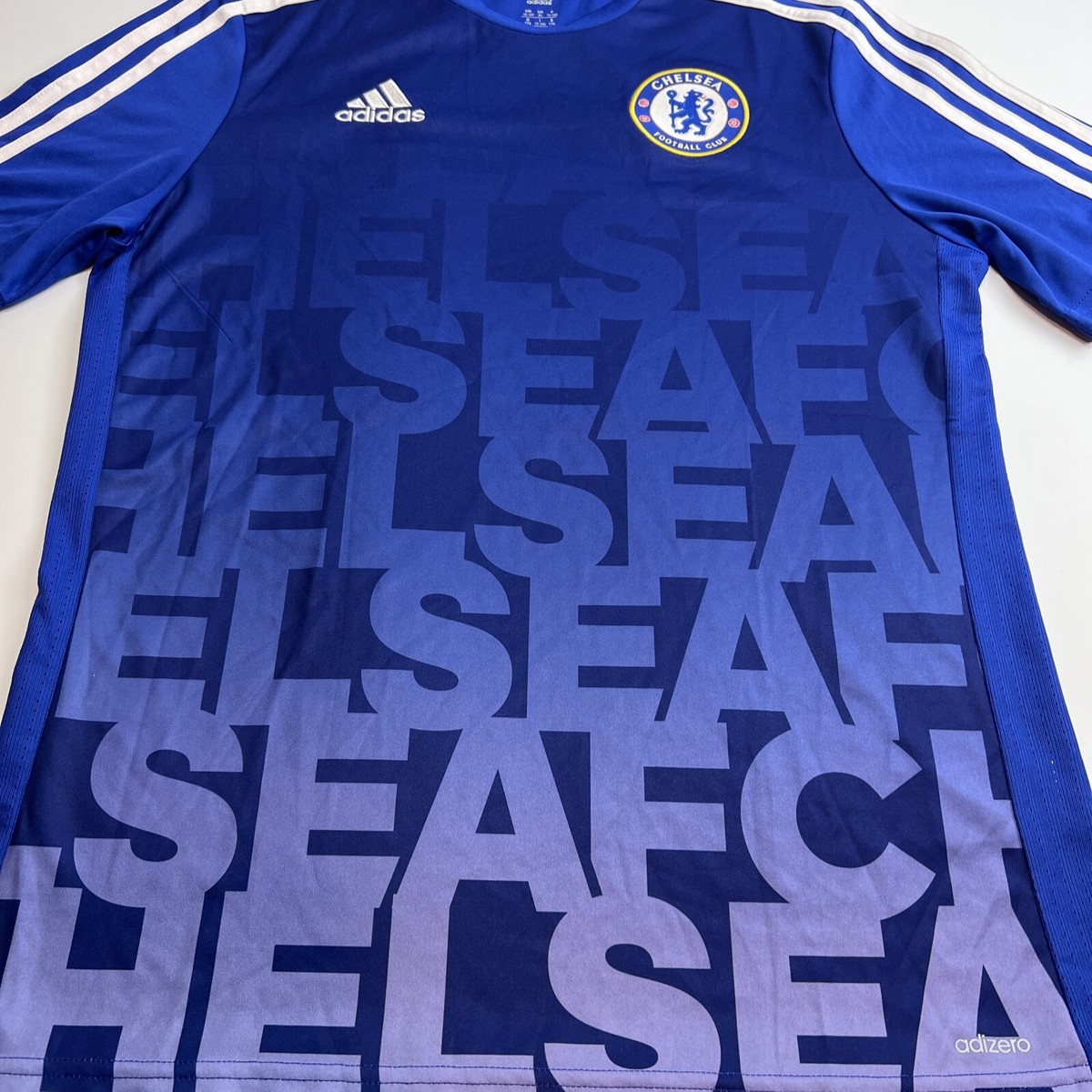 Chelsea チェルシー adidas アディダス ユニフォーム ゲームシャツ adidas チェルシー 09/10 ユニフォーム ホーム長袖 選手支給用 E84287