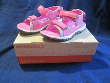 Merrell Spinster Splash Honeysuckle Pink Wataer Sandals Hiking Quick Dry Kids 3