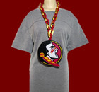 Florida State University Seminoles Logo Fan Chain Necklace Ncaa College Man Cave