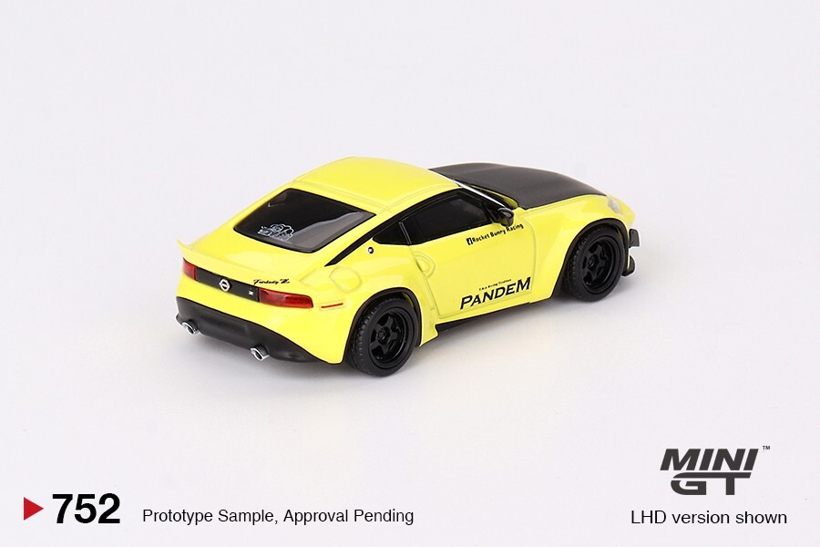 MINI GT 1/64 Pandem Nissan Z イカズチイエロー 左右 Mini GT 1:64 Nissan Z Pandem Ikazuchi Yellow #752 | eBay