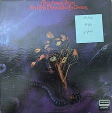 The Moody Blues On The Threshold Of A Dream Vinyl Record LP VG/VG DES 18025 1969