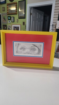 Chucky Good Guy Doll EWAF Eyes Without a Face Original Art by Jason Edmiston