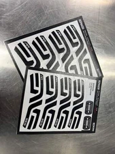 Enve Wheel Decal Kit - SES 3.4AR Black - Gloss