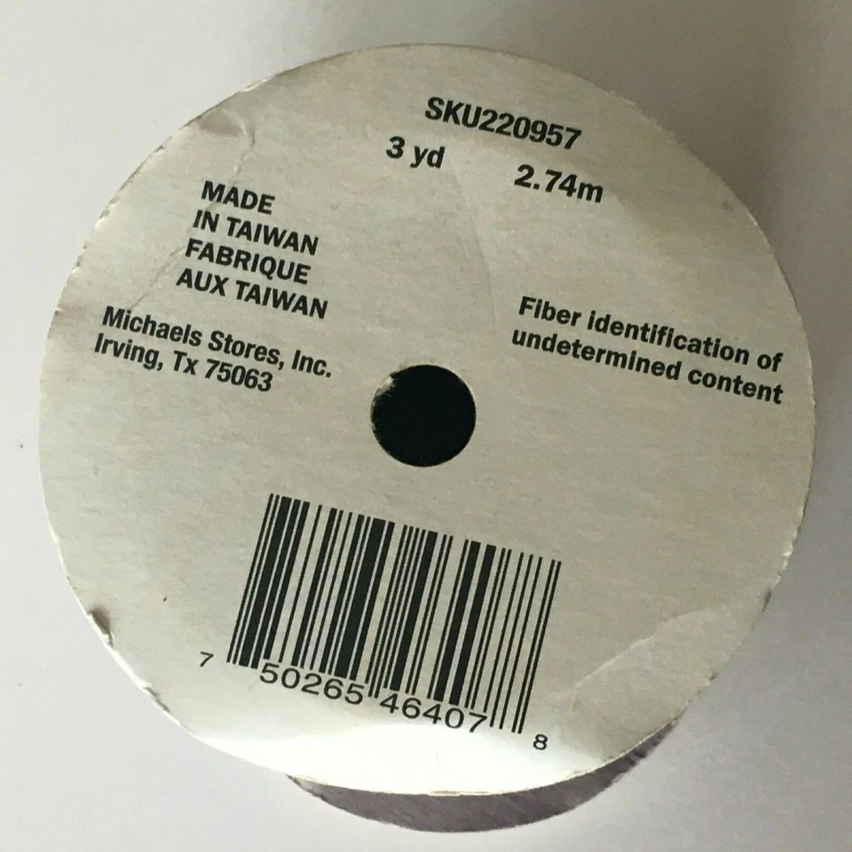 Michaels Stores Special Value Sheer Purple Ribbon 3" x 3yd Lightweight Craft Bow - Image 3 of 4