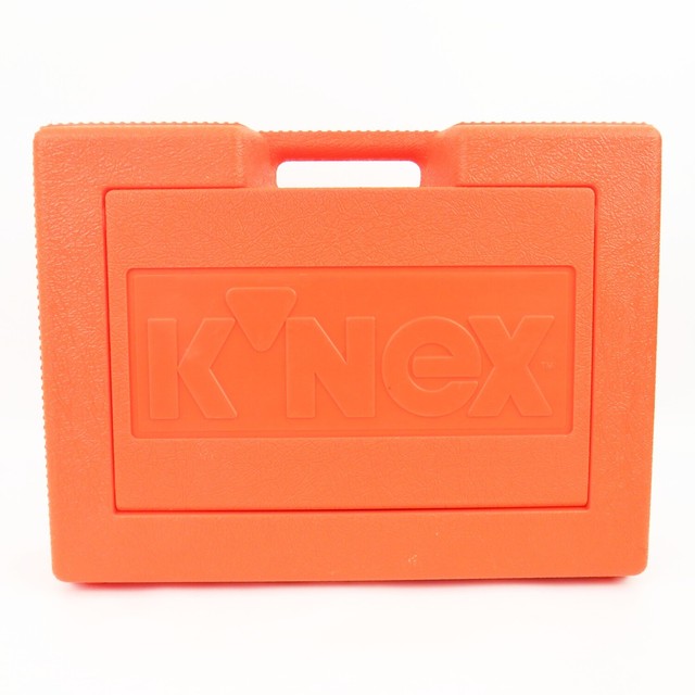 K Nex Orange Case Intermediate Set 50015 W Instructions Inventoried Clean 1994