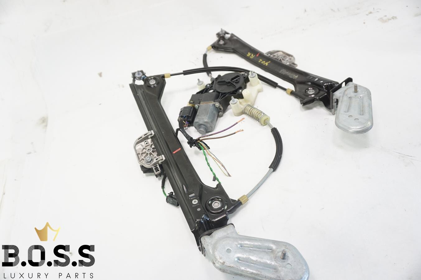14-17 Maserati GHIBLI S Q4 Rear Right Door Window Glass Regulator W/ Motor OEM