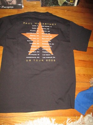 Paul McCartney US TOUR 2005 ライブTシャツ 古着 00s The Beatles Paul McCartney 「US Tour 2005」 ツアー ロック