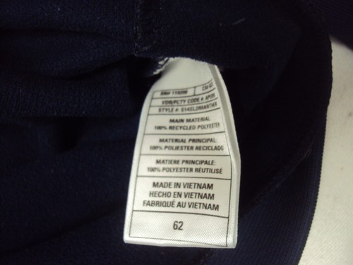 adidas Michigan Wolverines Long-Sleeved Shirt Adult 62 (6XL) New Without Tags! - Picture 6 of 7