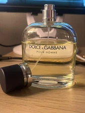 D&G Dolce & Gabbana Pour Homme Cologne 4.2oz 125mL Year 2015 Batch 5204