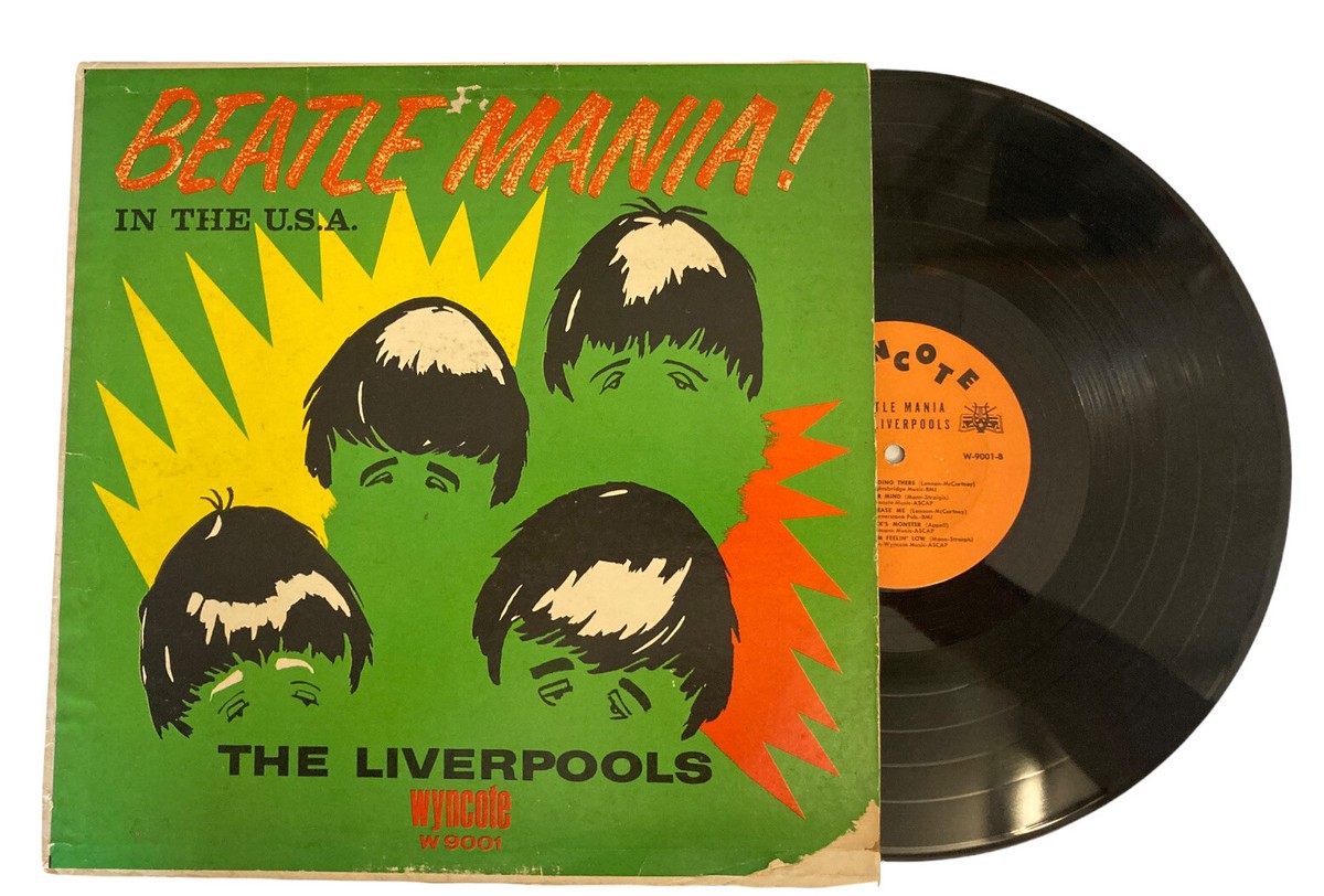 THE LIVERPOOLS BEATLE MANIA IN THE U.S.A. Vintage Vinyl Album | eBay