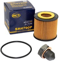ÖLfilter SH4790P + ÖLablassschraube FüR Seat Ibiza Cordoba VW Fox Polo