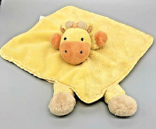 Giraffe Security Baby Blanket by Carter's Lovey Legs Yellow Orange w/ Rattle