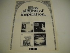 GOSPEL Norma Zimmer KATE SMITH Blackwood Brother G.B. SHEA 1968 Promo Display Ad