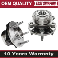 Pair Front or Rear Wheel Bearing and Hub for 2011 2012 2013 - 2019 Ford Explorer