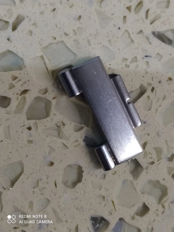 Omega Constellation Acero Pulsera Eslabón 18MM USADO Foto 4 de 4