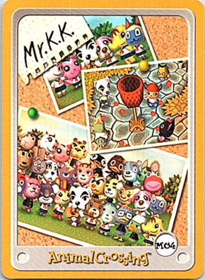 2002 Nintendo Animal Crossing E-Reader Card Series #M04 Mr. K.K. | eBay