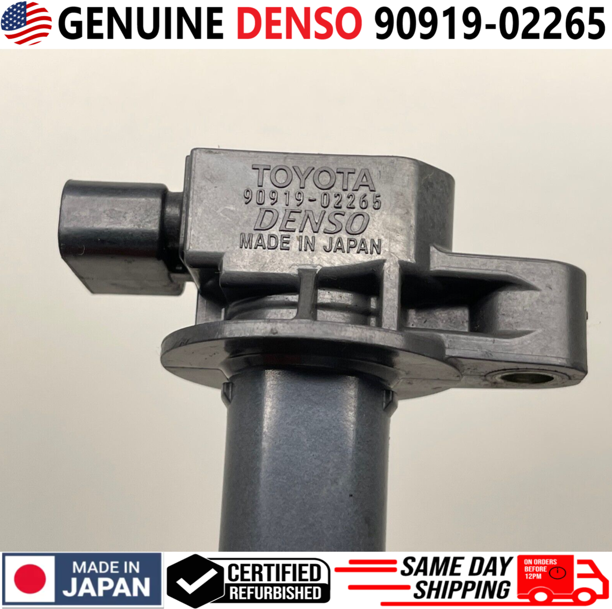 OEM GENUINE DENSO x4 Ignition Coils For 2000-2016 Toyota & Scion