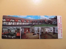Deitsch Shier Motor Inn Restaurant Intercourse Pennsylvania oversized postcard 