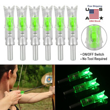6pcs Led Lighted Nocks For Crossbow With .3007.62mm Inside Diameter Nocks Arrow