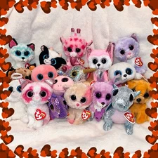 TY Beanie Boos 6" Stuffed Plush Animals - Smoke Free Home💖You Choose💕