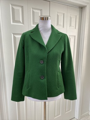 talbots green blazer
