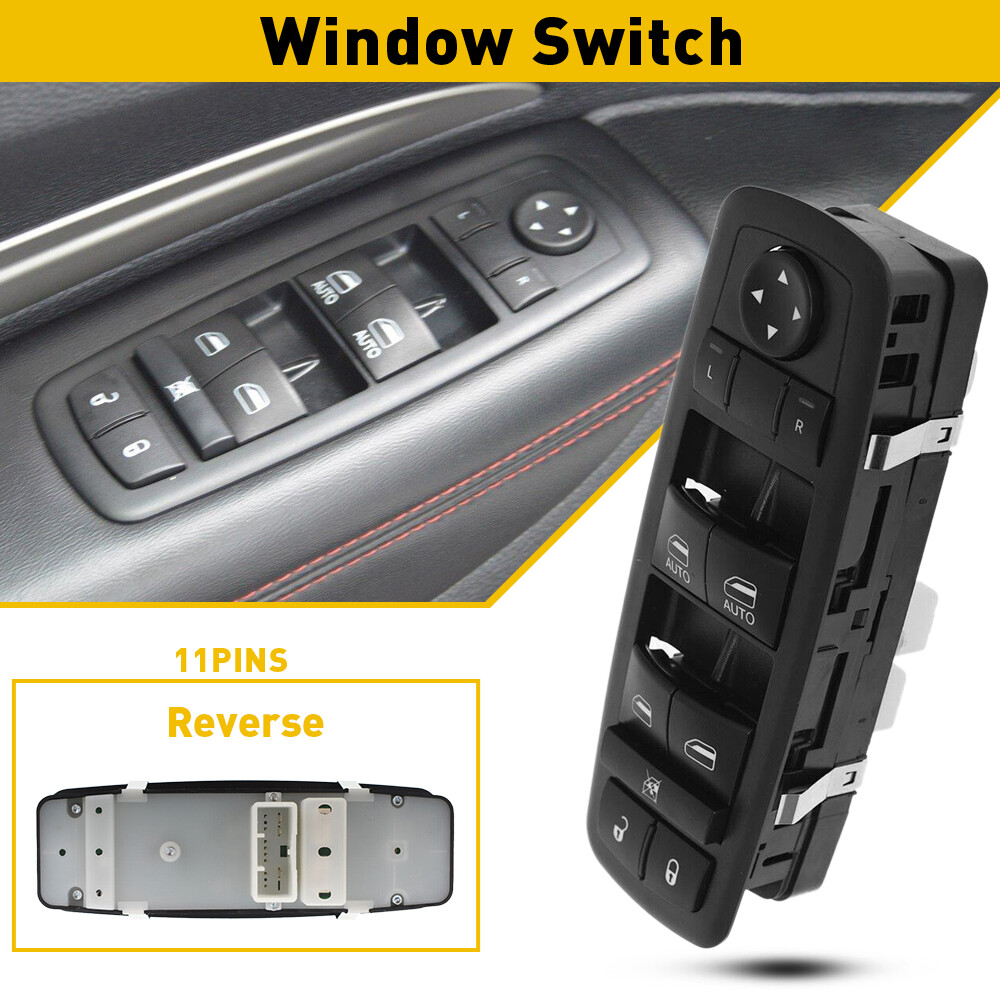 2014-2019 Jeep Grand Cherokee Driver Side Power Window Switch Replacement
