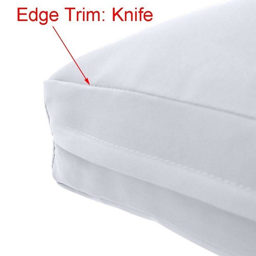 |COVER ONLY| STYLE 4 Queen Bolster Pillow Daybed Porch Swing Knife Edge AD103 - Picture 10 of 13