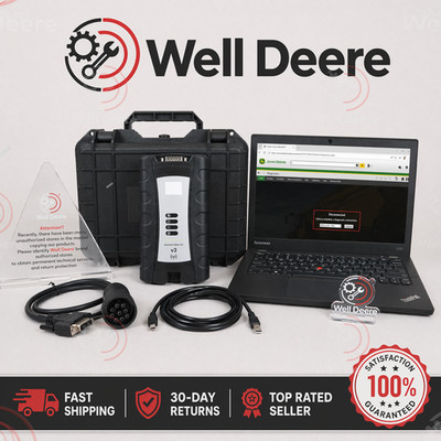 For John Deere V5.4.8 Service Advisor EDL V3 Electronic Data Link Diagnostic Kit
