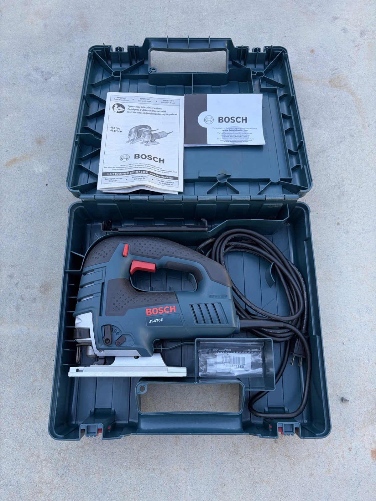 Bosch Jig Saw 7 Amps Variable-Speed Control Handheld Corded 