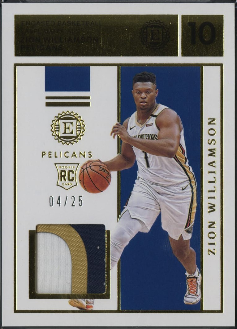 2019-20 Panini Encased - Zion Williamson #RL-ZWL for sale | eBay