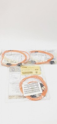 Corning 575702K5141006F Siecor Gold  Fiber Optic Cable 2F 6Ft Lot of 3
