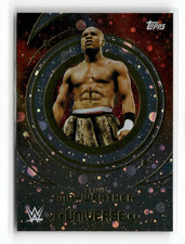 2025 Topps Universe WWE Floyd Mayweather #68 Galaxy Parallel