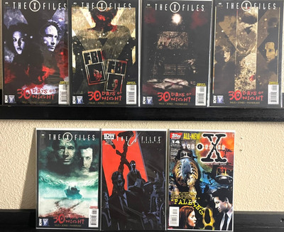 THE X-FILES + 30 DAYS OF NIGHT lot of (7) Comics IDW COMICS 2010 NILES JONES NM