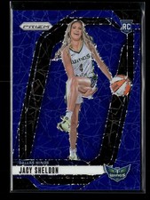 2024 Panini Prizm WNBA Jacy Sheldon Blue Velocity Prizms #141