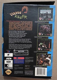 Corpse Killer (Sega CD, 1994) Game Disc & Box - Tested
