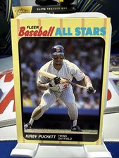 Kirby Puckett 1989 Fleer Baseball All-Stars #32 Minnesota Twins