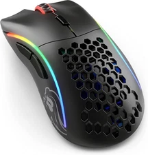 Glorious Model D Wireless Gaming Mouse - 69g Superlight, Lag Free 2.4Ghz Wireles
