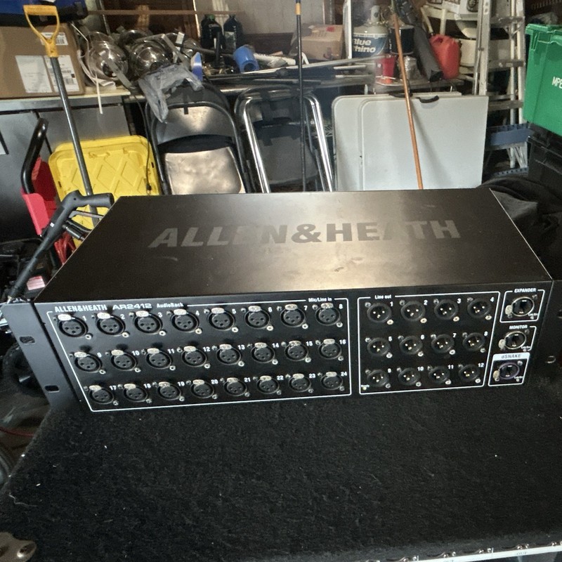 Allen & Heath AR2412 AudioRack Pro Audio Stage Box I/O Expander