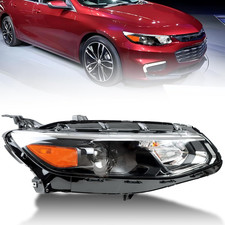 Headlight Assembly Compatible with Chevy Chevrolet Malibu XL (Low) 2016 2017 201
