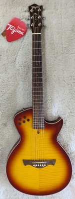Tagima Modena ST Hybrid Acoustic Electric Steel String Guitar, Sunburst