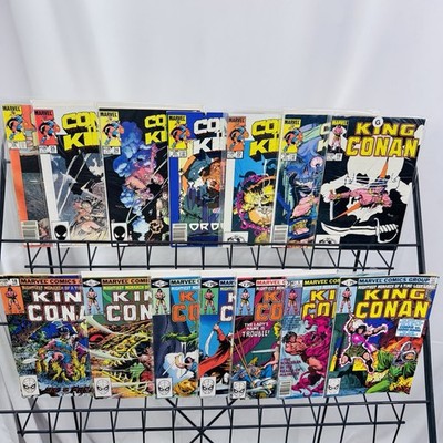 King Conan 4-7 9-10 18-19 21-26 Lot  Copper Age Marvel