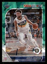 Jahlil Okafor 2019-20 Hoops Premium Stock #120 Green Cracked Ice Pelicans 