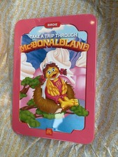 McDonald's 2025 McDonaldland Adult Happy Meal Tin Kit - Birdie New