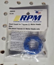 RPM 80505 Traxxas T-Maxx 2.5 Nitro Engine Cooling Head Guard BLUE