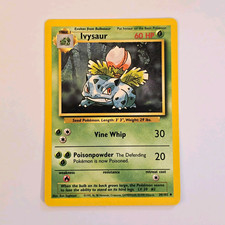 WotC Ivysaur 30/102 Base Set Regular Uncommon 60 HP Eng 1999 Unlimited on eBay